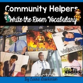 Community Helpers Write the Room Vocabulary