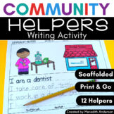 Community Helpers Writing Pack SET 2: 6 Options!
