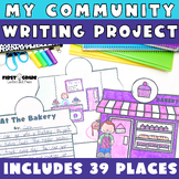 Community Helpers Writing Project Bulletin Board - My Comm