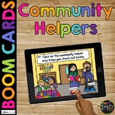 Community Helpers and Jobs BOOM CARDS™ Distance Learning |