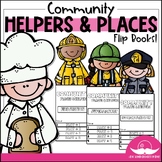 Community Helpers and Places | Writing Flip Books 