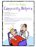 Community Helpers and Places in our Community Pack - Write