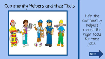 Preview of Community Helpers and Their Tools