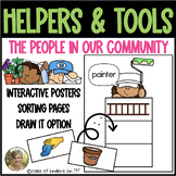 Community Helpers & Tools They Use  Sort Activities Poster