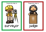 Community Helpers and Workers Picture Set/Flash Cards