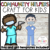 Community Helpers crafts | Dentist craft | Career Day crafts