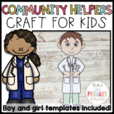 Community Helpers crafts | Doctor craft | Career Day crafts