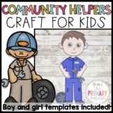 Community Helpers crafts | Mechanic craft | Career Day crafts
