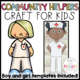 Community Helpers crafts | Nurse craft | Career Day crafts