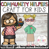 Community Helpers crafts | Teacher craft | Career Day crafts
