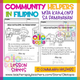 Community Helpers in Filipino