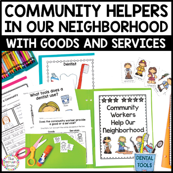 Preview of Community Helpers Activities | Goods and Services in Our Neighborhood Unit