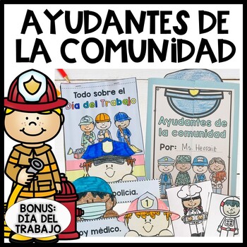 Preview of Community Helpers and Labor Day in Spanish | Ayudantes de la Comunidad y Trabajo