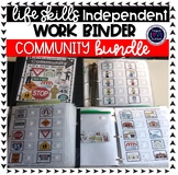 Community Independent Work Binder BUNDLE
