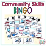 Community Life Skills BINGO Games for Special Education & 