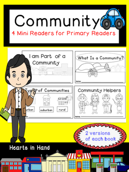 Preview of Community Mini-Readers For Primary