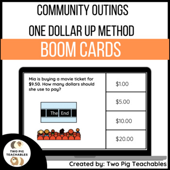 Preview of Community Outings | One Dollar Up Method  | BOOM™ Cards #SummerWTS