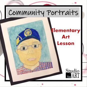 Preview of Community Portraits | Veterans Day Art Lesson