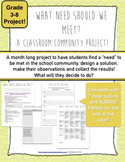Community Project: Meeting a Classroom Need!