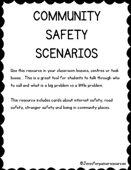 Preview of Community Safety Scenarios