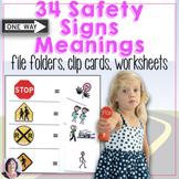 Community Safety Signs Meanings Language Activity Print or