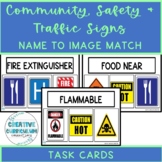 Community, Safety & Traffic Signs Sign Name to Image Match