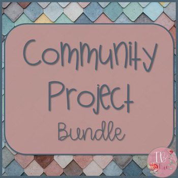 Preview of Community Service Project Bundle