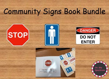 Preview of Community Signs Adapted Books