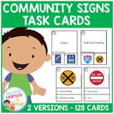 Community Signs Task Cards Survival Signs