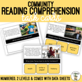 Community Simplified Reading Comprehension Task Cards
