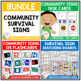Community Signs Symbols Safety Survival Bundle