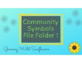 Community Symbols File Folder Activity 1