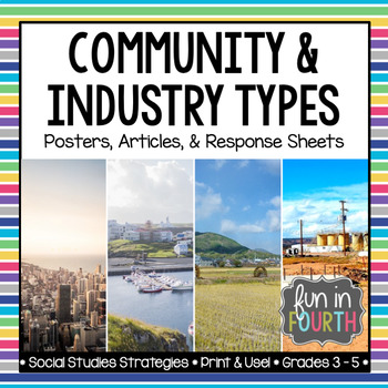 Preview of Canadian Community and Industry Types: Articles, Posters, and Response Sheets
