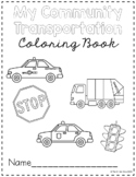 Community Vehicles Transportation Coloring Pages