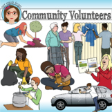 Community Volunteers- Teen Clip Art