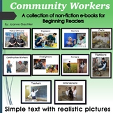 Community Workers: Non-fiction e-books for Beginning Readers