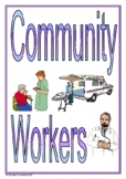 Community Workers Title Pages - 3 Different Designs - Cover Pages