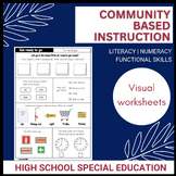 Life Skills Daily Warm Up Worksheets with Community Activities