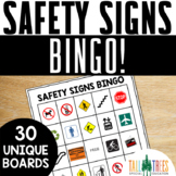 Community and Safety Signs Bingo Special Education Life Sk