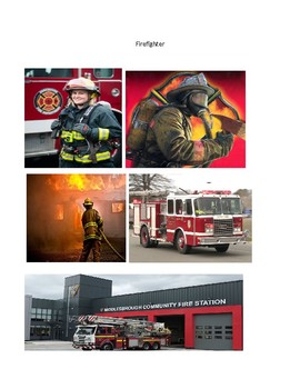 Preview of Community helpers book