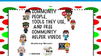 Preview of Community Helpers and Their Tools Powerpoint