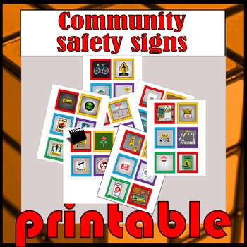 Preview of Community safety signs