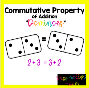 Preview of Commutative Property of Addition Dominoes