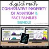 Commutative Property of Addition & Fact Families Bundle Go