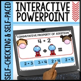 Commutative Property of Addition Interactive Powerpoint