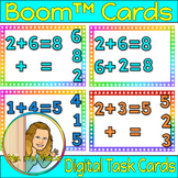 Commutative Property of Addition for Littles Boom Cards