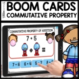 Commutative Property of Addition using Boom Cards | Digita