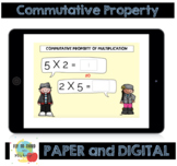 Commutative Property of Multiplication Powerpoint and Work