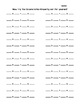 Commutative Property of Multiplication Worksheet by Bethany Gehrtz