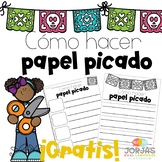 Cómo hacer papel picado Writing in Spanish Hispanic Herita